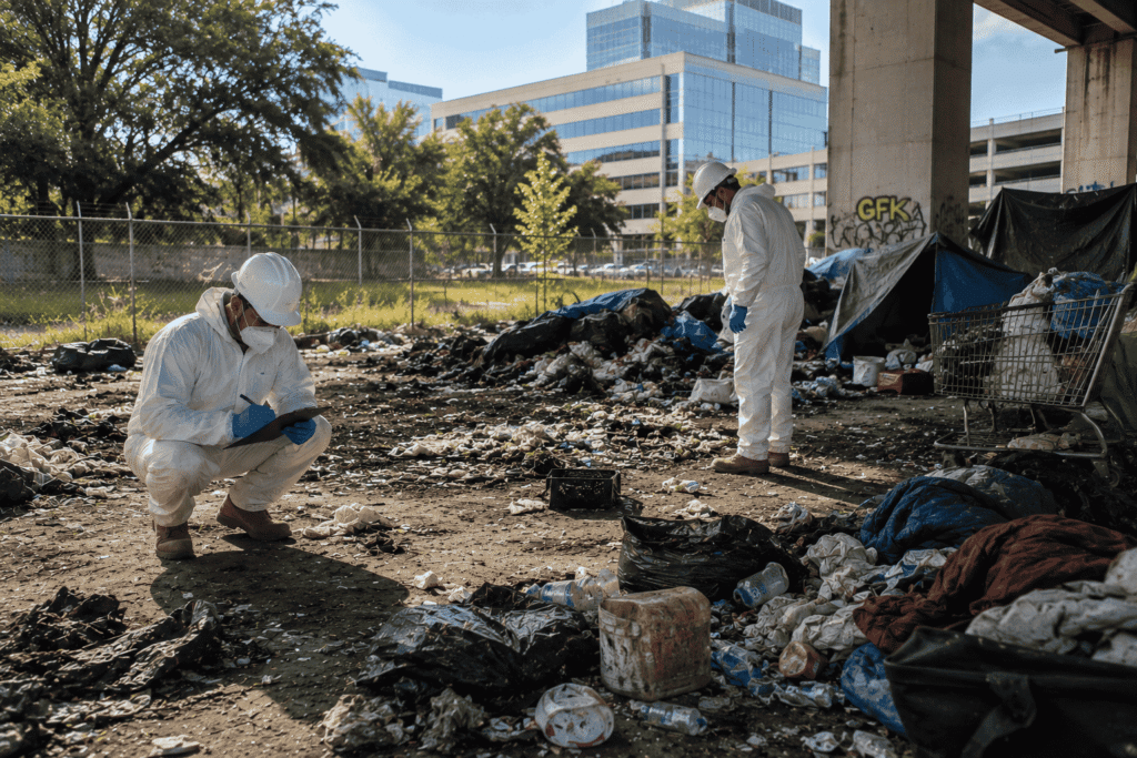 homeless-cleanup-safety-site-assessment
